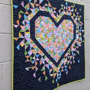 Image result for Mini Exploding Heart Quilt Pattern