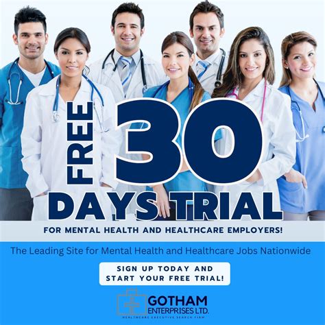 Gotham Enterprises Ltd on LinkedIn: #gothamjobs #freetrial #healthcarerecruitment #mentalhealthjobs…