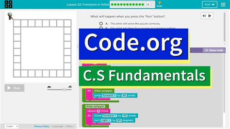 Image result for Code.org Lesson 27 for Loops with Artist