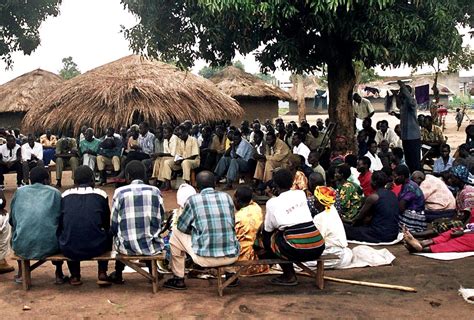 Free picture: meeting, people, village, Uganda, Africa