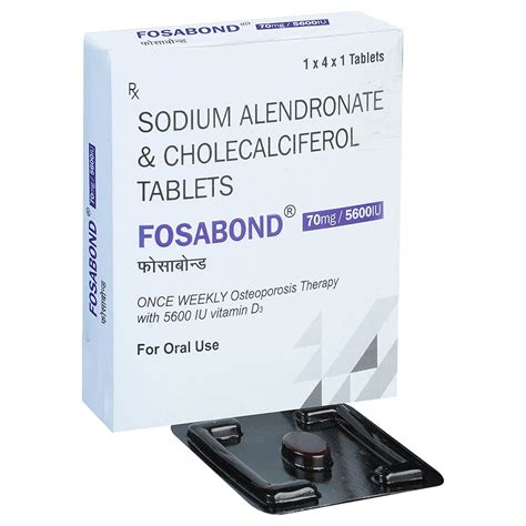 Fosabond 70mg/5600IU Tablet | Uses, Side Effects, Price | Apollo Pharmacy