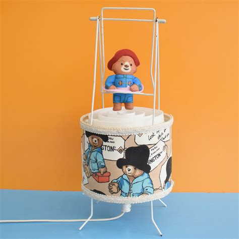 Vintage 1970s Paddington Bear Swing Lamp – Pineapple Retro