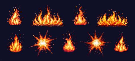 Image result for 8-Bit Fire