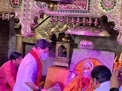 Rajgarh News : केंद्रीय मंत्री ज्‍योतिरादित्‍य सिंधिया ने जालपा माता ...