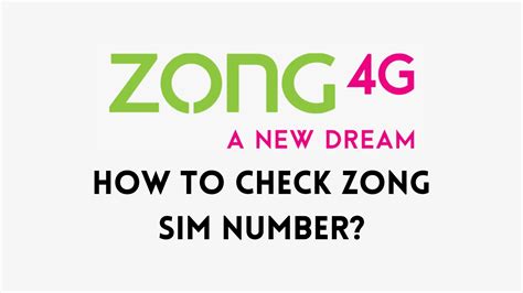 Simple Steps To How To Know Zong Sim Number