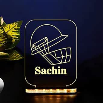 Buy StarLaser 3D Illusion Cricket Led Desk Table Lamp for Home ...