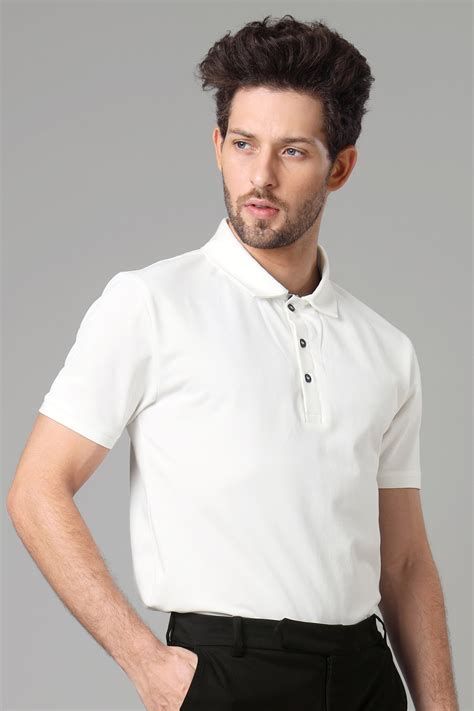 Exclusive White Polo T-Shirt For Men – neofaa.com