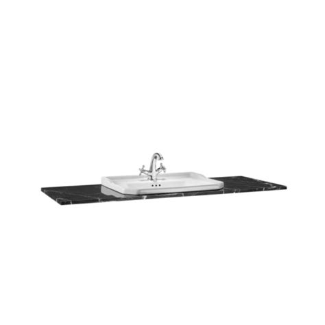 Roca Carmen Marble Counter Top Satin Dark Wash Basin | mykit | Buy ...
