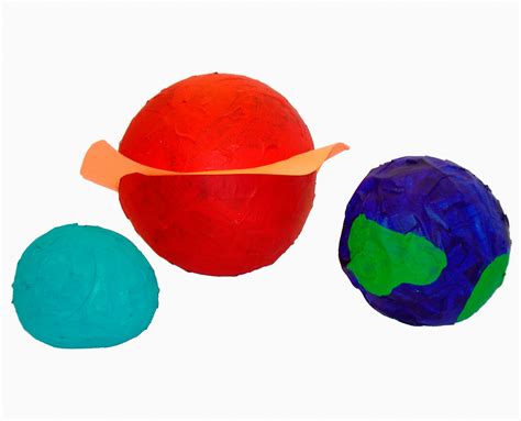 Planets Using Paper Mache 的图像结果