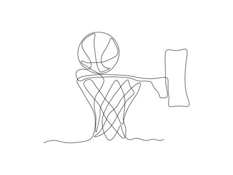 Basketball Line Drawing 的图像结果