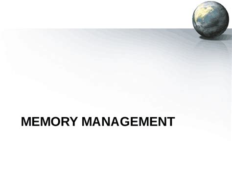 Image result for Operating System Memory Management
