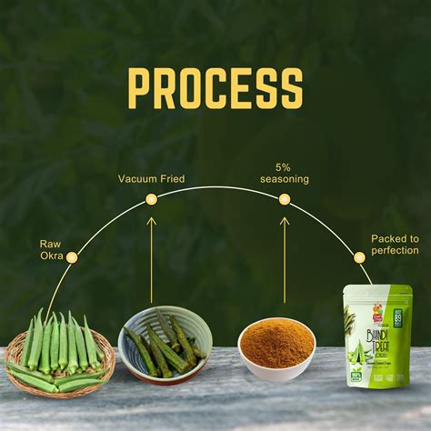 Natural Bhindi Okra Chips |Healthy Vacuum Fried Okra Snack |FruitTreat ...