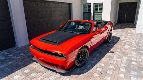 Dodge Challenger Demon 170 Convertible Conversion Is For Sale