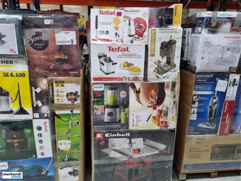 Branded Retoure Mixpallets - Electronic home appliances - packed with ...