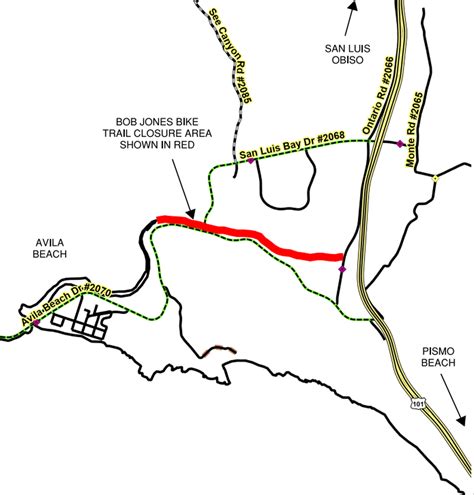 Bob Jones Trail in SLO County CA to close for repairs | San Luis Obispo ...