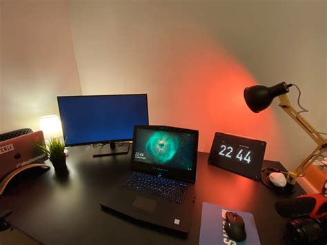 Image result for Alienware Laptop Desk Setup