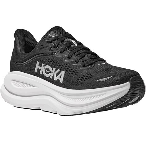 Hoka Bondi 9 Laufschuhe Damen - schwarz / weiß | BIKE24