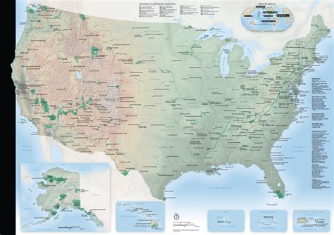 Printable National Park Map - Printable Free Templates