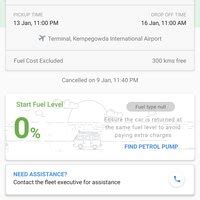Zoomcar — Refund Pending status