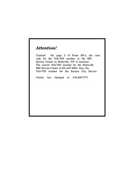 Fillable Online Application for Employer Identification Number Fax ...