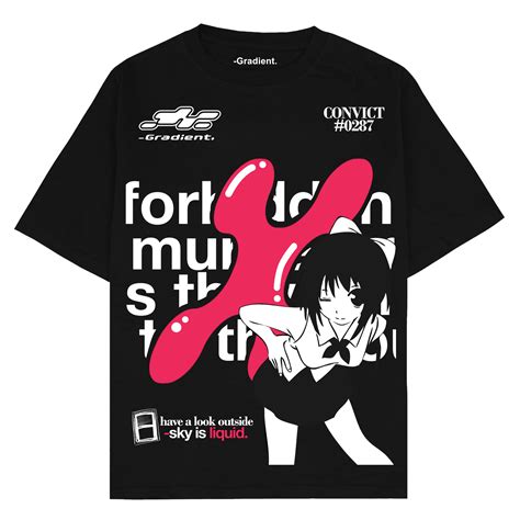 Pink Convict -Gradient. - Oversized T-Shirt