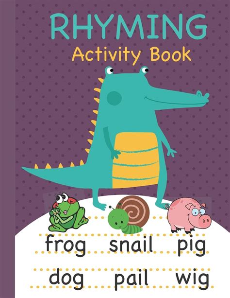 Buy Rhyming Activity Book: Rhyming Book for Preschool and Kindergarten ...