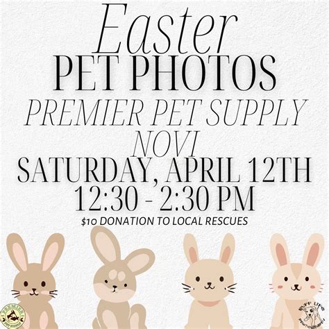 Easter Pet Photos W/ Ruff Life Photography!, 47810 Grand River Ave ...