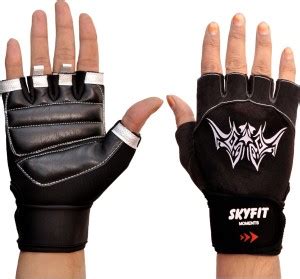 SKYFIT Excellent Half Fingers Gym Sports Gloves Gym & Fitness Gloves ...