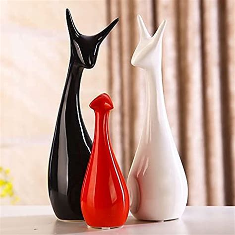 Buy Once & Again Home Decor Lucky Deer Statue Family Piano Finish ...