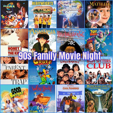 90s Movies To Watch With Your Kids | Kids' movies, Family movies, Movie ...