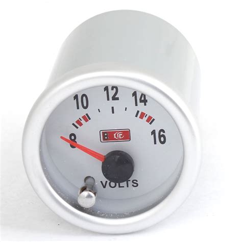 Ketsicart DC 12V 0 to 16 Volts 53mm Mount Diameter Gauge Volt Meter for ...
