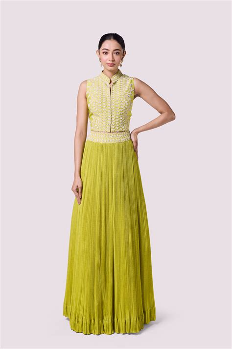 Embellished crop top co-ord set