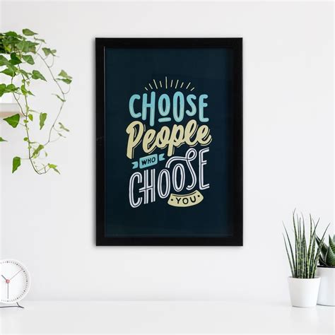 Buy Spectrum Wooden Inspirational Quote Picture Frame - 48x33cm from ...