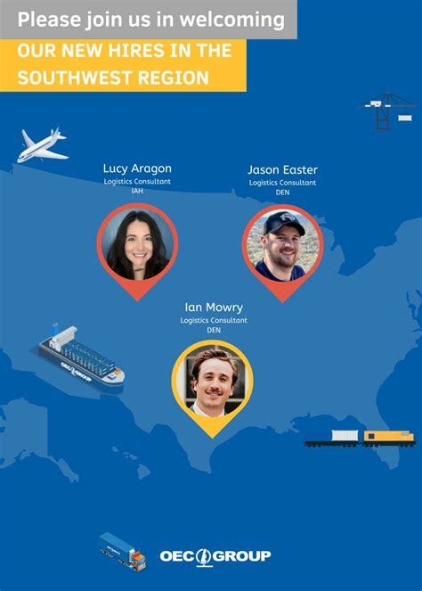 OEC Group on LinkedIn: #welcome #newhires #oec #oecsw #oecgroup #southwest #freight…