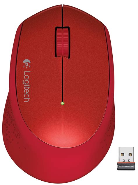 Amazon.in: Buy Logitech Wireless Mouse M320, Red Online at Low Prices ...