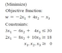 Image result for Minimize Objective Function
