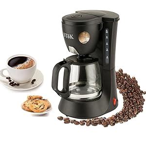 Buy SToK® ST-DCM01-600 Watt Drip Coffee Maker - 6 Cups (600ml) - (Drip ...