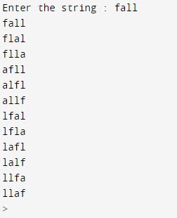 Image result for Permutation String Python