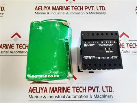 M-system Lwt-11A0-r/B L-unit Watt Transducer – Aeliya Marine Tech
