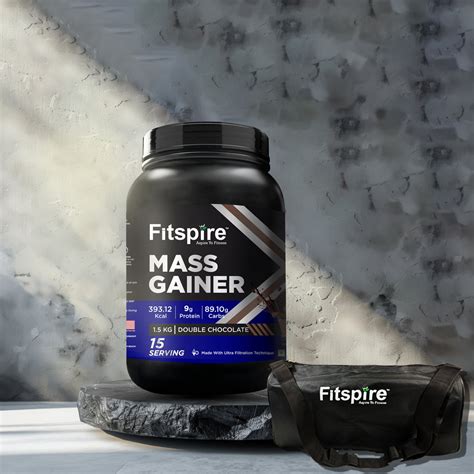 Fitspire Mass Gainer- Double Chocolate | Fitspire