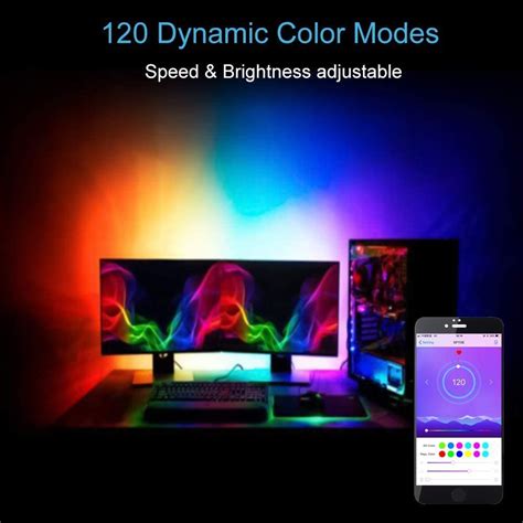 Buy ALITOVE WS2811 Dream Color RGB LED Strip Lights Bluetooth App ...