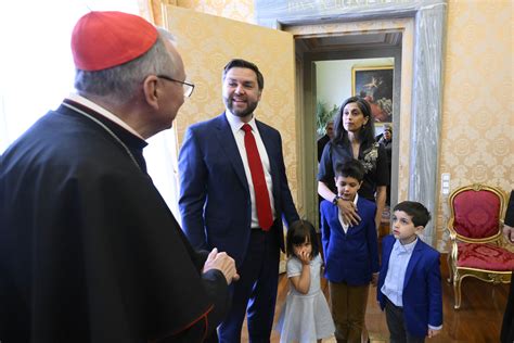 Religious freedom, migration on agenda as Vance meets Cardinal Parolin | USCCB