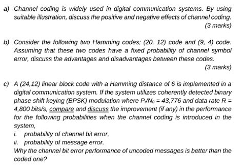 Channel Coding in Digital Communication 的图像结果
