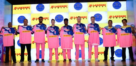 Rajasthan Royals unveil pink jerseys for IPL 2019 season