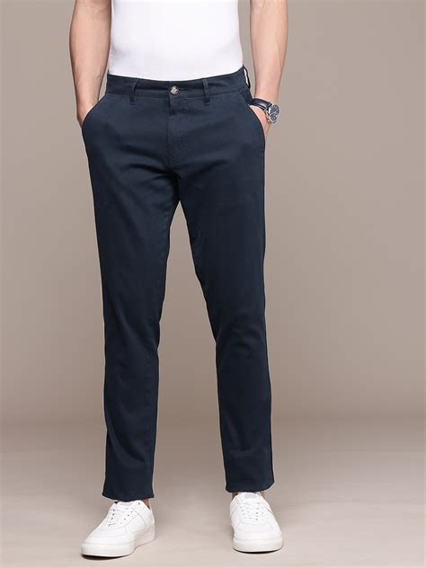 Buy Nautica Men Smart Slim Fit Chinos - Trousers for Men 30744247 | Myntra