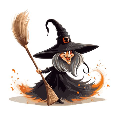 Halloween Animated Witch Clip Art