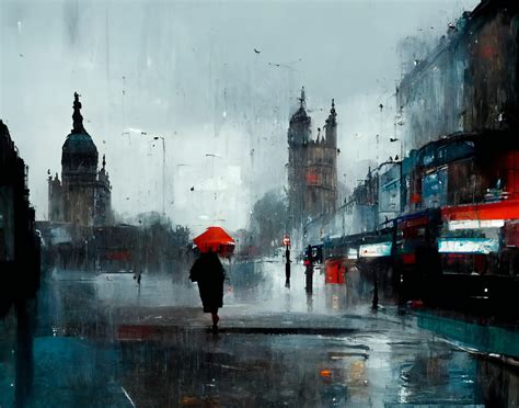 It's A Stormy Day In London Town