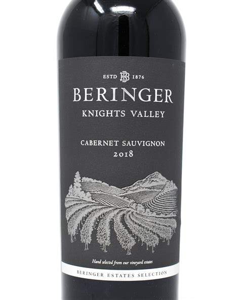 Beringer, Cabernet Sauvignon, Knights Valley 2019