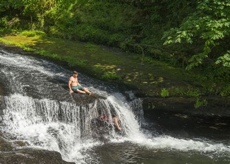Explore the Triangle Lake Rock Slides and Lake Creek Falls | Oregon ...