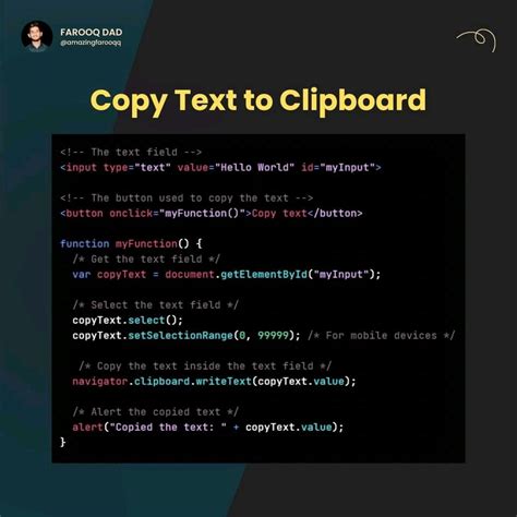 Image result for Copy Text JavaScript